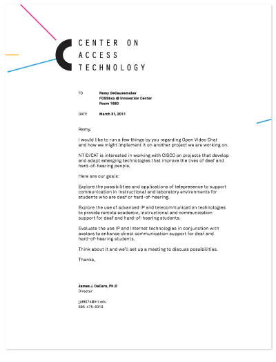 letterhead
