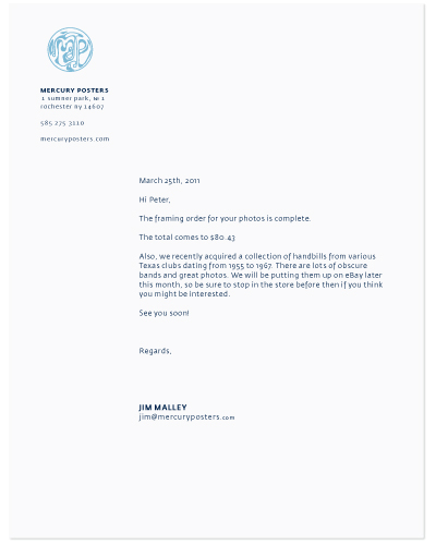letterhead